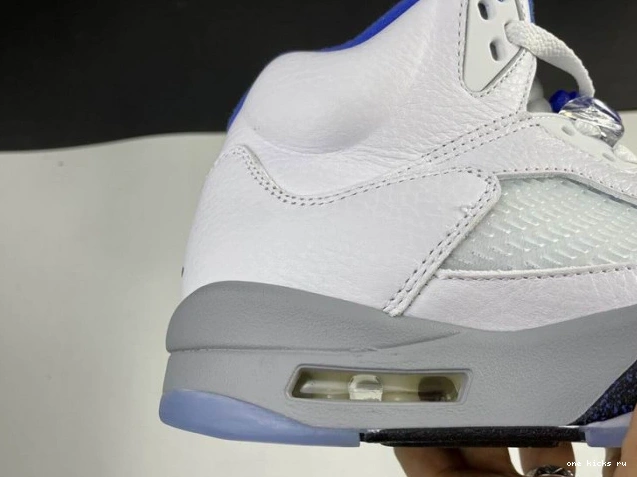 Chep Onekick DD0587-140 Stealth Jordan Air 5 (2021) White Retro 0714
